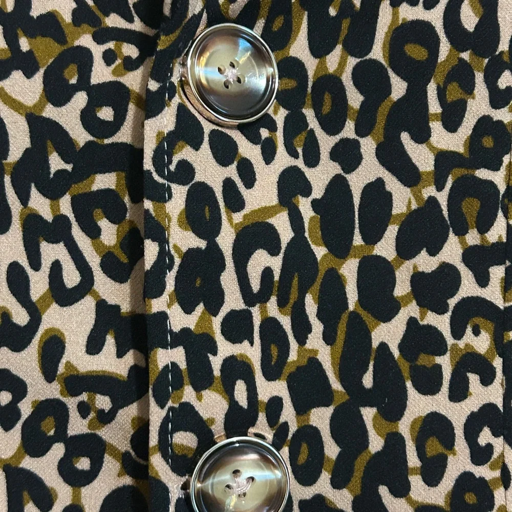 Leopard Print Women's Jacket - Picture 2 of 5